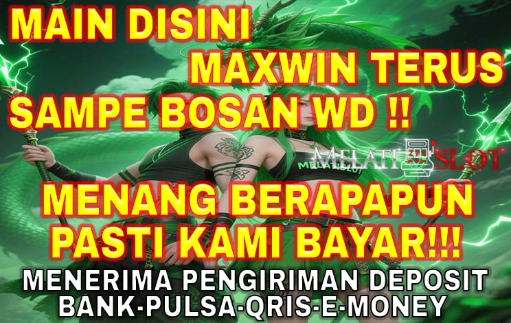Slot Terpercaya MELATISLOT Untuk Pecinta Slot Pragmatic